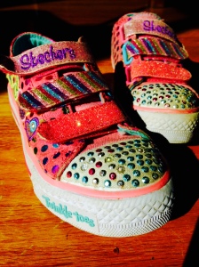 Pink Shoes. MomsicleBlog